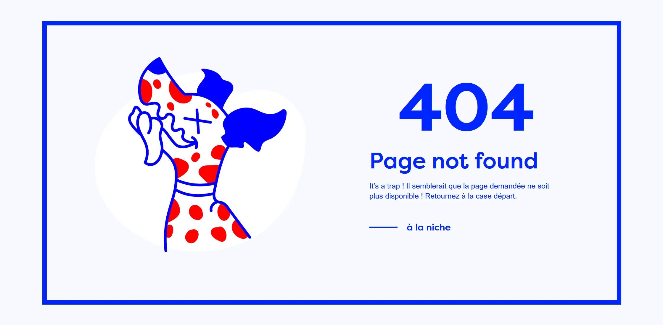 Page Erreur 404